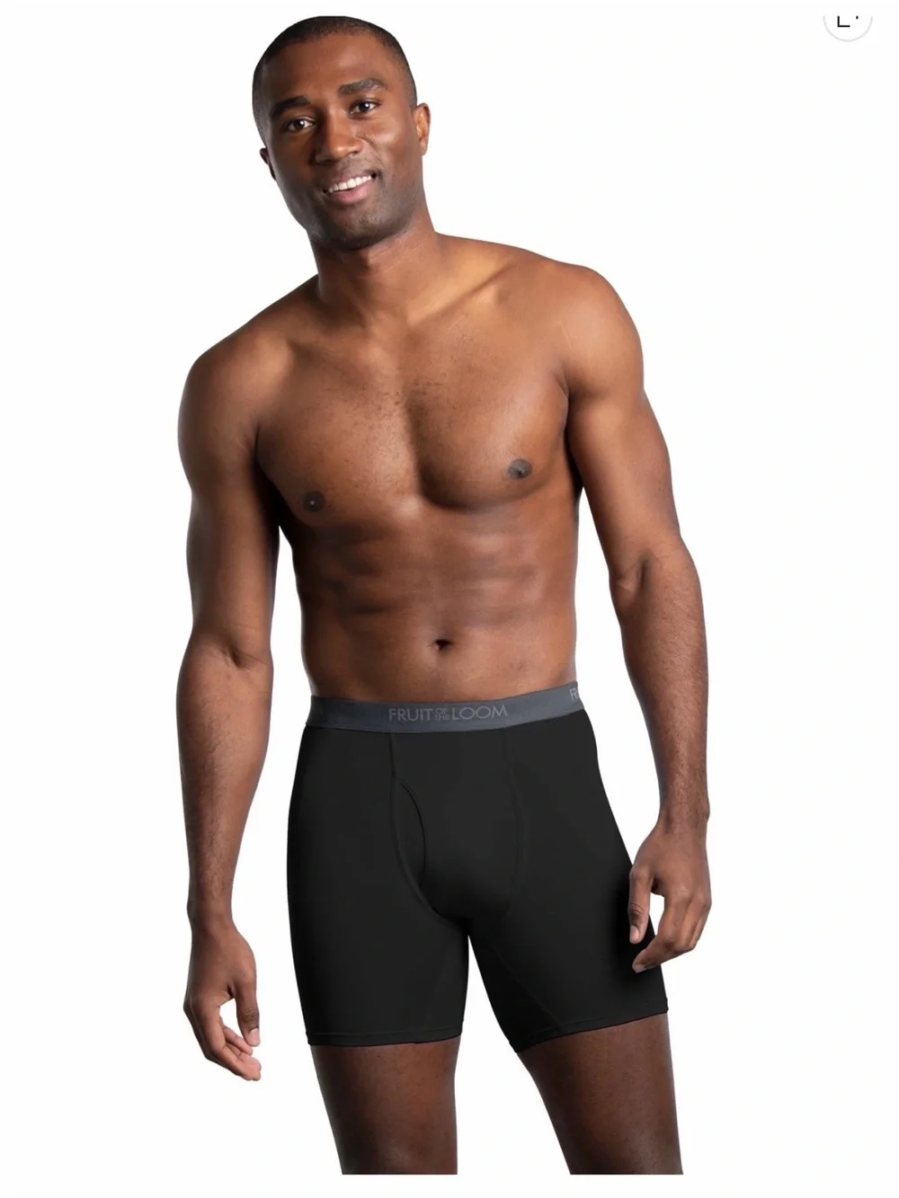 💜 Fruit of the Loom Men's Micro-Stretch Boxer Briefs, 6-Pack Size:small(28-30)